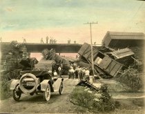 Norfolk & Western railroad wreck